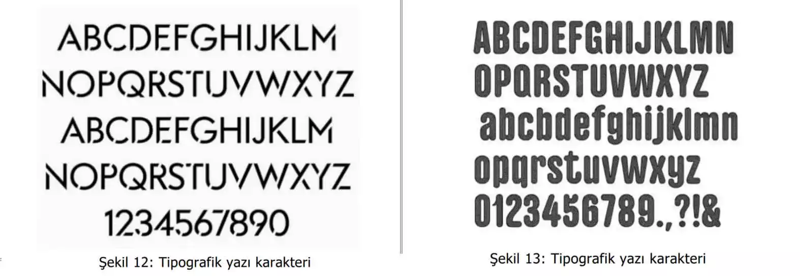 tipografik yazı karakter örnekleri-Patent Gaziantep
